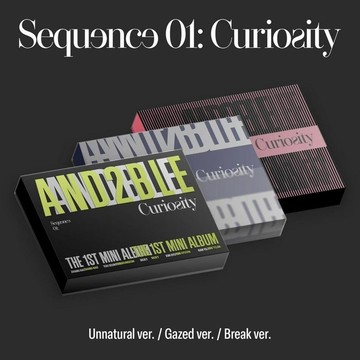 ⭐韓國代購正版⭐【國內】AND2BLE - 迷你1輯 [Sequence 01: Curiosity]出道專必入首發