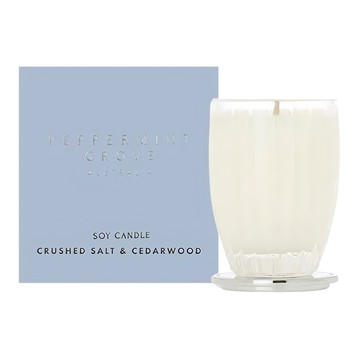 Peppermint Grove 香氛蠟燭 60g 天然大豆蠟 清新木質香調 居家香氛擺飾  細鹽雪松  1個