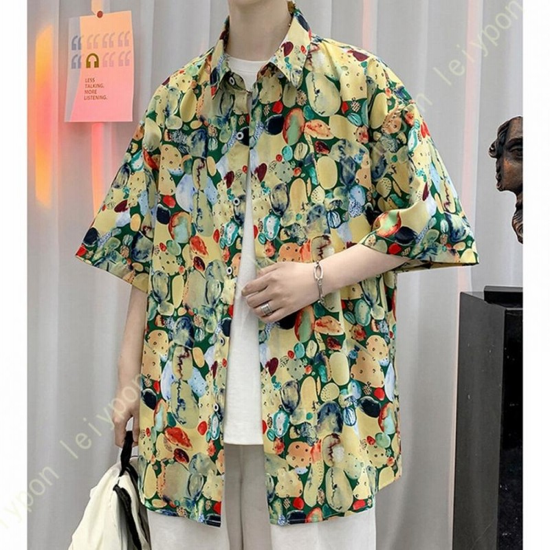 ハワイ風 ブラウス レディース アロハシャツ 花柄 ハワイ風 薄手 ビーチシャツ 大きいサイズ レディースブラウス ビッグシャツ 細身 ゆったり Amazon.co.jp: [ShuMing]アロハシャツ レディース 花柄 シャツ