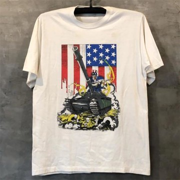 Hate Tank - M.O.D.歐美搖滾歌手高街巡演chic嘻哈潮流短袖T恤男