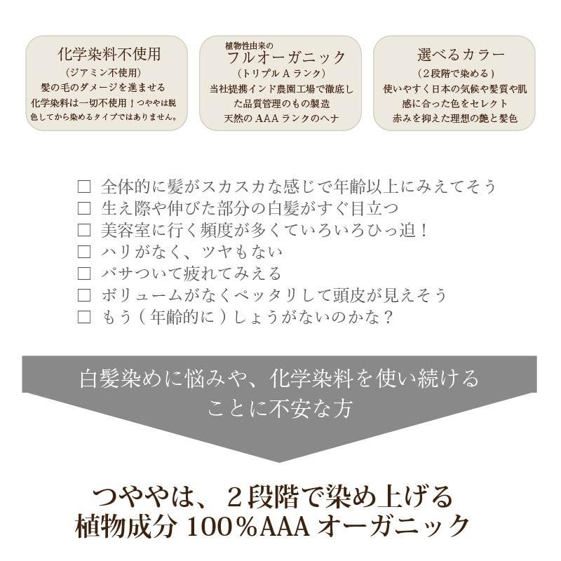 艶柔ヘナ シナモンブラウン No.1 オーガニック ピュア ヘナ 白髪染め カラー 100%天然素材のヘアカラー 白髪 オーガニック つやや |  LINEブランドカタログ