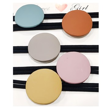 Hannah 正韓造型髮束 sy12210 簡約時尚髮圈 多色可選 展現獨特魅力  1組