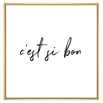 Boluo 菠蘿選畫所 Cest si Bon 如此美好 APLS4410D  40 x 40cm  木色