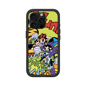 iPhone 16 Pro Mod NX 黑 - The Powerpuff Girls 飛天小女警 - 魔人啾啾的攻擊