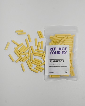 【RYE】跳繩 節拍珠 拍子珠 3cm (輕拍-芒果黃)