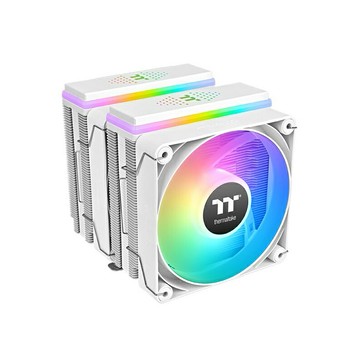 米特3C數位–曜越 ASTRIA 600 ARGB Sync 白色雙塔雙風扇/CL-P139-CA12SW-A