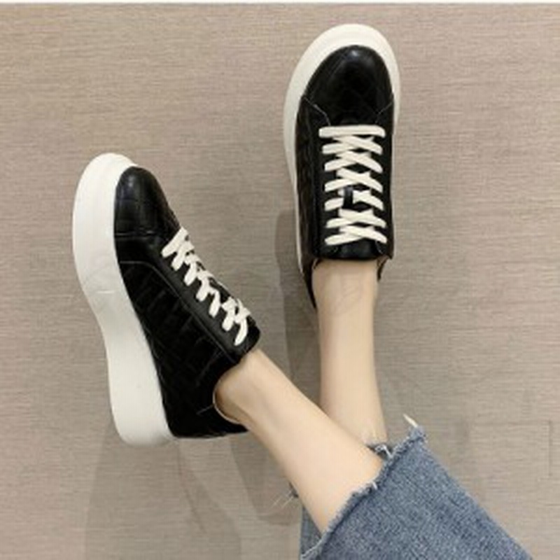 年秋冬新作 スニーカー レディース ランニングシューズ シューズ カジュアル フラット 厚底 ローカット 歩きやすい きれいめ おしゃれ 通販 Lineポイント最大1 0 Get Lineショッピング