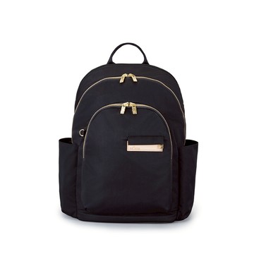 【satana】Soldier 輕盈通勤後背包-亮黑色(SOS3280-711)