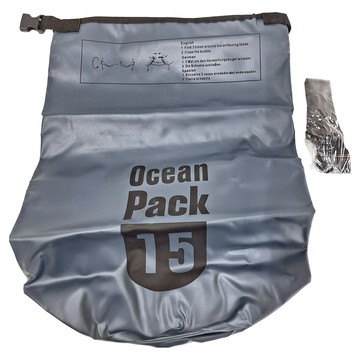 Hisato Ocean Pack 15L 防水桶包  灰色  1個