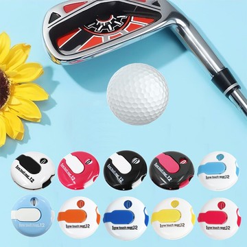 高爾夫迷你小圓計分器 / 計分盤 記桿器一鍵歸零 背夾設計 攜帶輕巧 gf04025