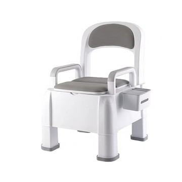 尿壺/便器/馬桶椅 【優家】移動坐便器 一體式家用老人孕婦坐便椅 可移動床邊馬桶 家用老人起夜便盆 豪華款