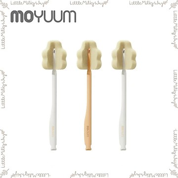 【LMW親子選品】🌿韓國 MOYUUM - 多功能長柄海綿杯刷(3入組)🌿