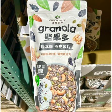 COSTCO好市多 宴麥森林黑芝麻堅果多燕麥穀片770g全素🌱