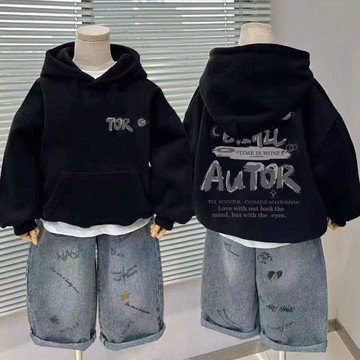 【臺灣出貨】秋冬新品男童童裝衛衣 加厚兒童秋冬韓版上衣 休閒洋氣加絨連帽衛衣 中小童連帽衛衣 寶寶衛衣 兒童長袖上衣