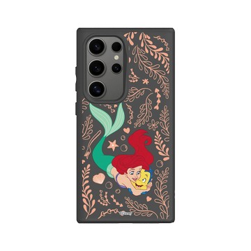 Galaxy S24 Ultra SolidSuit 黑 - 迪士尼-公主系列 Disney Princess - 迪士尼公主 - 愛麗兒公主