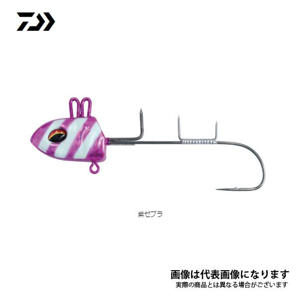 ダイワ(DAIWA)快適船タチウオテンヤSS シングルフック紫ゼブラ4個✖️7