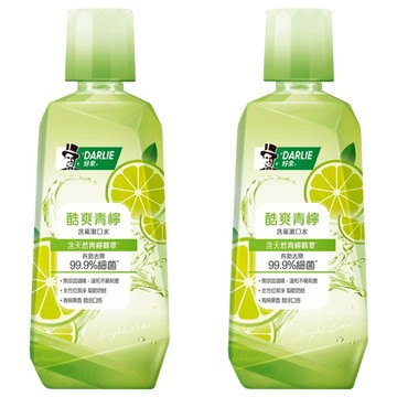 DARLIE 好來 酷爽青檸漱口水 含天然青檸精華  500ml  2瓶