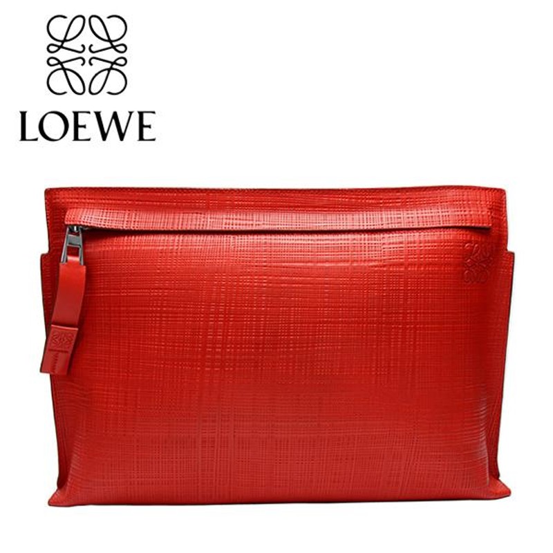 LOEWE ロエベ T POUCH LINEN Tポーチ バッグ クラッチバッグ