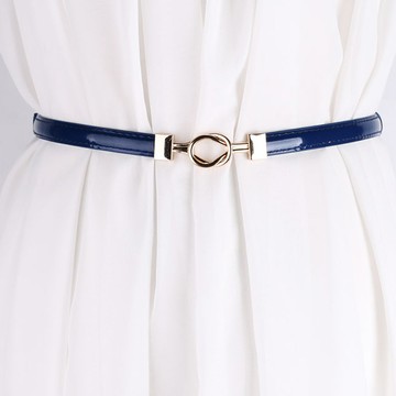 狐狸姬，小環金女細腰帶皮帶-單皮帶(多色)