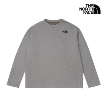 【The North Face 官方旗艦】北面UE男款淺褐色正反兩穿設計長袖上衣｜8HY0T9X