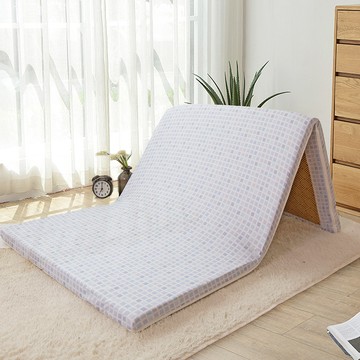 絲棉柔亞藤蓆抗菌加厚5cm三折床墊 / 雙人標準5X6尺