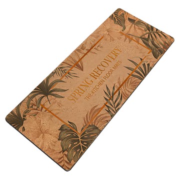 半島良品 天然軟木防滑防霉地墊 長款 45 x 120cm  草原  1件