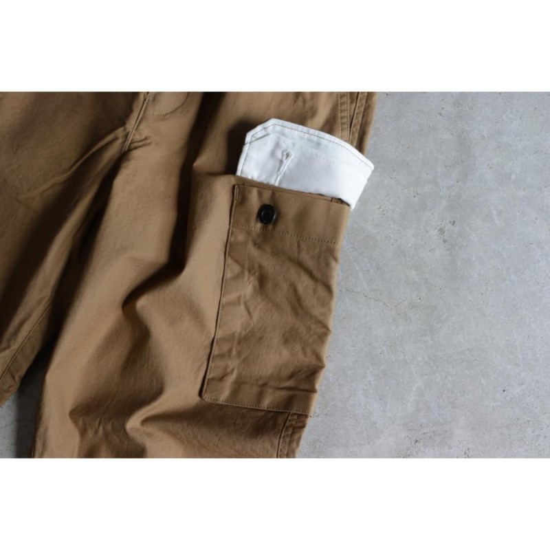 STUDIO ORIBE スタジオオリベ WIDE FRENCH CARGO PANTS ワイドフレンチ