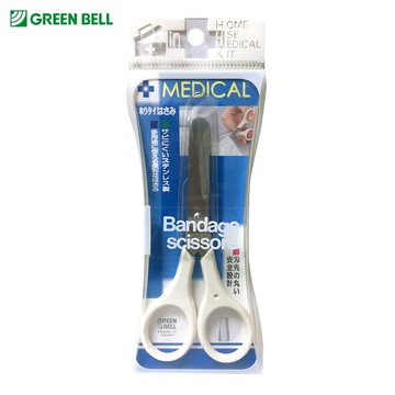 日本green bell不銹鋼繃帶安全剪 no.633