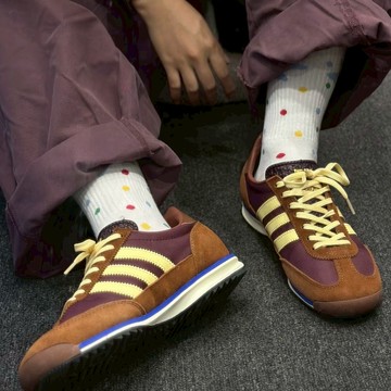 ADIDAS ORIGINALS SL72 OG 棕色咖啡 奶黃大地色 復古 麂皮 IE3425