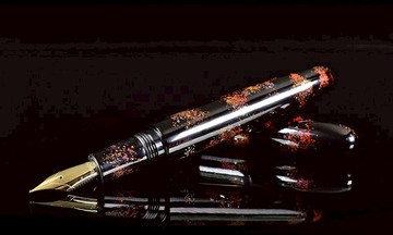 新品CYPRESS 【變塗 - 煙火】古典工藝設計款鋼筆