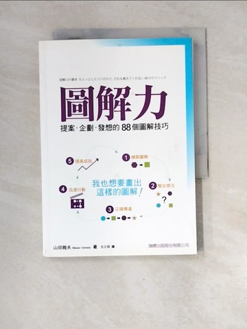 【書寶二手書T1／財經企管_XGC】圖解力-提案/企劃/發想的 88 個圖解技巧_山田雅夫