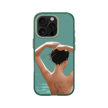 iPhone 16 Pro Clear 憂墨綠 - Janice Sung - Ren 純淨