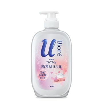 Biore蜜妮純素肌沐浴露玫瑰草與紅茶
