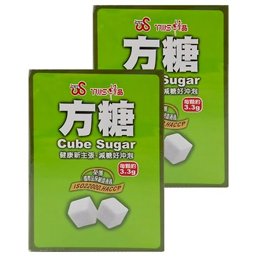 TWS 維生 方糖 Cube Sugar 國際品保驗證通過ISO22000 HACCP  340g  2盒