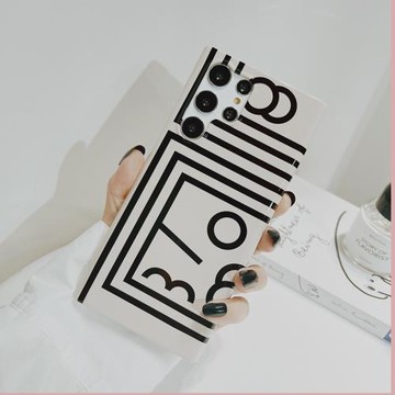 幾何線條適用三星S26Ultra手機殼全包Galaxys25+韓國菲林小眾S24plus高級感S23超好看防摔保護外套女新款