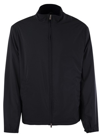 Fedeli Bomber Jacket In Technical Fabric