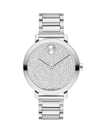 Movado Bold Evolution 2.0 Crystal Dial Watch, 34mm