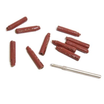 砂布環套 3x3mm 1卡1分 3mm柄 帶柄砂布環套 砂布輪 砂紙 砂輪【A501-2】 123便利屋