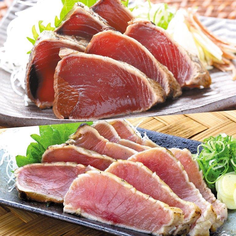 藁焼き鰹・びんちょう鮪たたきセット ギフト プレゼント ご褒美 贈り物 贈答品 送料無料