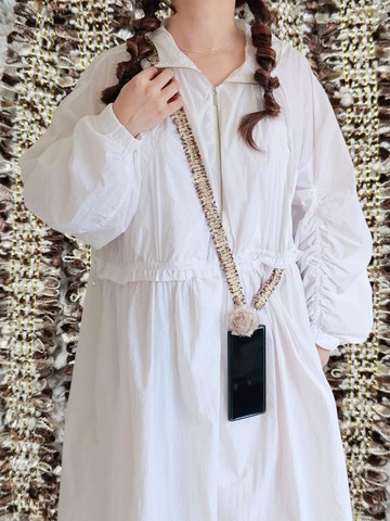 編織手機/包包/相機背帶 - 焦糖