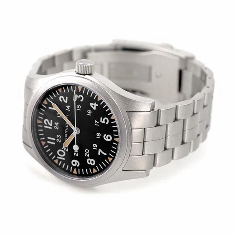 ハミルトン カーキ フィールド 42mm 手巻き メンズ 腕時計 H69529133 
