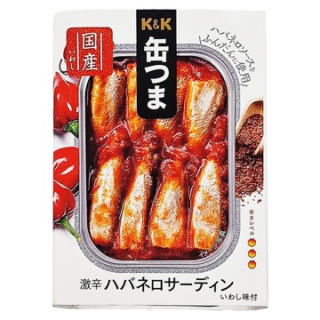 K&K 墨西哥辣椒沙丁魚 激辛  105g  1罐