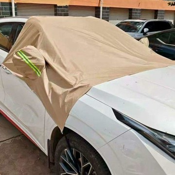 牛津布遮陽擋汽車前擋風玻璃防曬隔熱簾防凍防霜雪罩蓋布車衣車罩🛒【免運】
