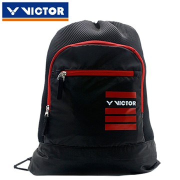 勝利維克多雙肩背包男運動款旅行登山徒步超輕可折疊帶抽繩收納袋