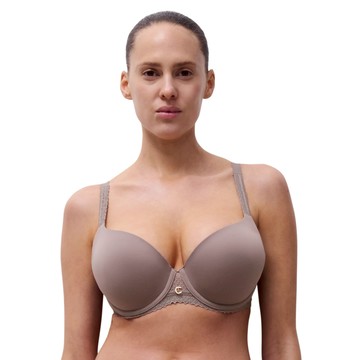 【Chantelle】3D記憶纖維T-Shirt Bra 內衣>BCD罩杯>星塵灰(19XN0_0PK)【Romance】