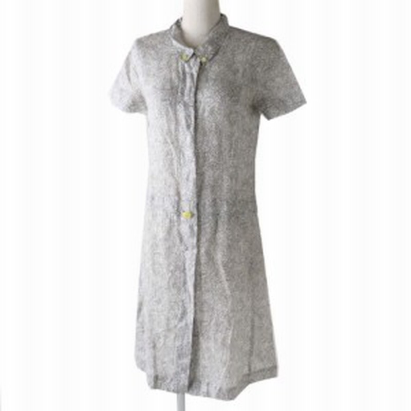 美品 仏製 Chanel シャネル 98p P ヴィンテージ レディース 半袖 シャツワンピース 英字プリント ニュースペーパー風 白 黒 36 通販 Lineポイント最大1 0 Get Lineショッピング