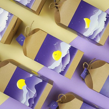 【現貨】中秋果乾花茶禮盒 小農果乾 花茶 健康養身禮盒