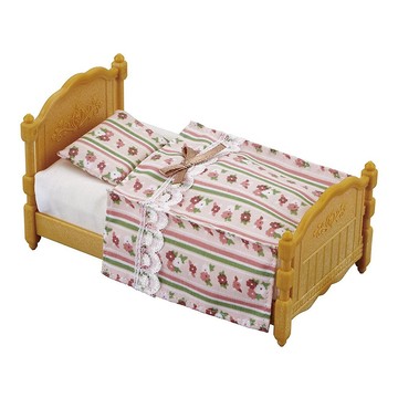 EPOCH Sylvanian Families 森林家族 棉被單人床組  1組