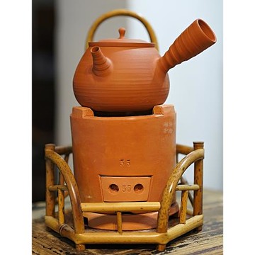 潮鄉茶房 小號閩西煮茶爐功夫茶爐炭爐子紅泥小火爐煮水煮茶爐