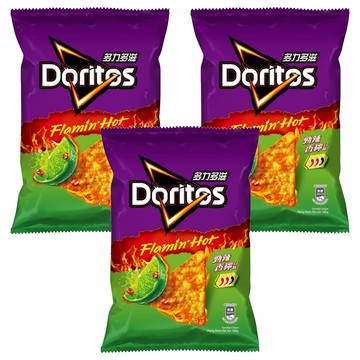 Doritos 多力多滋 勁辣香檸口味玉米片  102g  3個